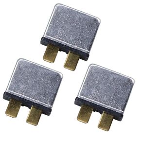 20A Plug in Mounting Automotive Circuit Breaker 20A Snap Off 1 Section Balde Terminal 3 PCS