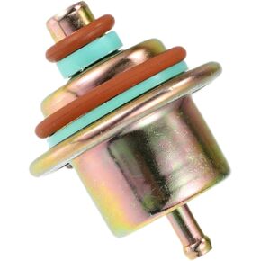 Fuel Pressure Regulator Compatible for Jeep Wrangler 1991-1995, Durable Metal Bronze Tone