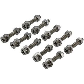 US Cargo Control Airline-Style Track Fastener Pack, 1,500 Sets of Bolts, Nuts, and Washers, Quickly Install and Secure L Track Tie Down Systems to Your Pickup Truck, Van, Or Trailer