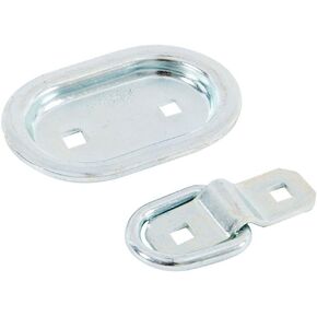 Keeper 89312 2-3/4" Recessed Oval Plate Anchor