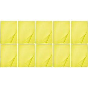 The Newest Original Shammy Towel, 260gm, Orange, Synthetic Chamois Cloth for Cars, Kitchen, Carpet, Windows, Body Drying