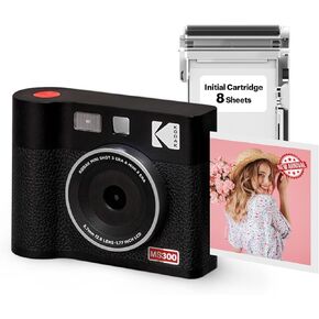 KODAK Mini Shot 3 ERA 3x3 Instant Camera, Photo Printer, 38 Sheet, Black in Saudi Arabia