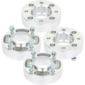 SCITOO 4Pcs 4x110 Wheel Spacers 1.5 inch Thread Pitch 10x1.25 Hub Bore 74mm 4 Lug Wheel Spacers Fit for Traxter 500 Quest 500 Rincon 680 Rancher 420 Foreman Rubicon 500 Foreman 500