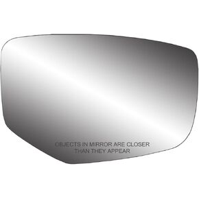 Fit System 88272 Driver Side Non-Heated Mirror Glass w/Backing Plate, Honda Accord Coupe, Accord Sedan, 4 3/4" x 7 5/8" x 7 1/2" (w/o Turn Signal, w/o Camera)