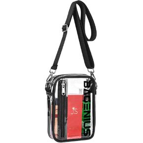 حقيبة شفافة تمر بالجسم معتمدة من الاستاد وخفيفة الوزن للحفلات الموسيقية والسفر ومهرجانات التسوق الرياضية in Kuwait