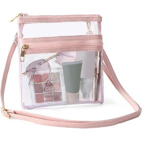 Clear Purses for Women Stadium Clear Bag Stadium Approved Crossbody Purse Tote Bags for Concerts Sports Work in Kuwait