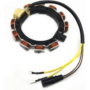 Stator For Johnson Evinrude Outboard 9Amp 173-3536 583340 583536 763767 65 80 85 88 90 100 112 115HP 1988-1998 2Stroke 4/8Cylinder Cross Flow