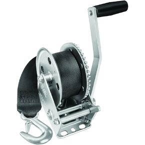 Fulton 142102 Single Speed Winch with 20' Strap - 1100 lbs. Capacity, 1 Pack