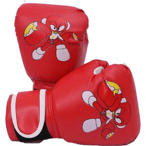 Kids Boxing Gloves Boxing Gloves for Kids 4-12 Ages Children's for Boys and Girls PU Cartoon Training Boxing Gloves Hand Gloves for Punching Bag Kickboxing Muay Thai MMA