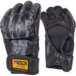 Boxing Gloves, Half Finger Kickboxing Training Gloves,Grappling Gloves,Punching Bag Mitts, Fight Gloves for Men&Women