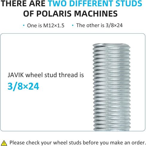 Front/Middle Wheel Studs 7515513 for Polaris Sportsman Ranger Outlaw Magnum Trail Blazer Trail Boss Predator Scrambler ATP Hawkeye 4PCS in Saudi Arabia