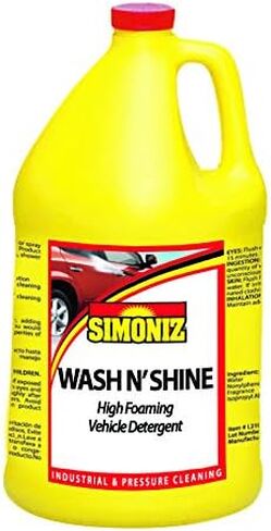 Simoniz W4210004 N' Shine Car Wash, 1 Gallon, 128. Fluid_Ounces in Kuwait