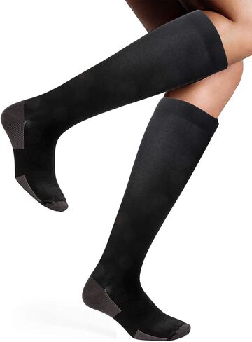 جوارب ضغط (3 أزواج) للرجال والنساء 15-20 ملم زئبق هي الأفضل لألعاب القوى والجري in Kuwait