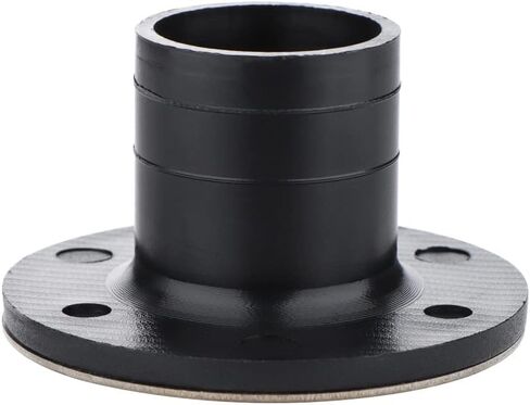 VTurboWay 2 قطعة من النايلون مع غطاء تقليم 316 SS مقاس 53 × 30 مم لتصريف أرضية القارب مناسب لمستلزمات تصريف سطح اليخوت وقوارب الكاياك، أسود، براغي تثبيت مجانية in Saudi Arabia