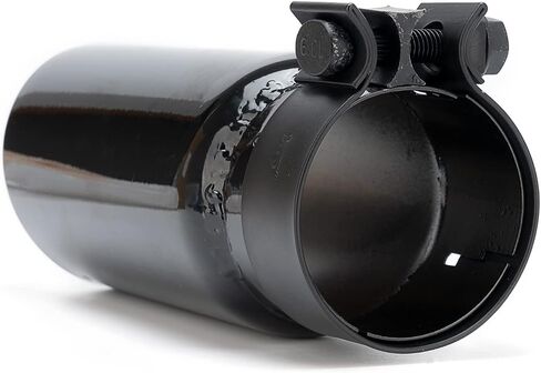 طرف كاتم صوت عادم أنبوب الكروم الأسود لشاحنة عادم متوافق مع Toyota Tacoma 2005-2022 يستبدل PT932-35180-02 PT9323518002 in Saudi Arabia