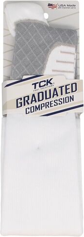 TCK Compression Socks For Women and Men, Over the Calf Graduated Compression 8-15 mmHg 20-30 mmHg in Saudi Arabia