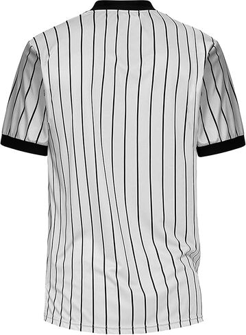 ChinFun Men's V-Neck Basketball Referee Shirt Official Ref Shirt Umpire Jersey in Saudi Arabia