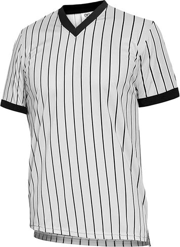 ChinFun Men's V-Neck Basketball Referee Shirt Official Ref Shirt Umpire Jersey in Saudi Arabia