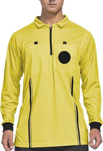 ChinFun Sporting Goods Men's Official Referee Short Sleeve Referee Jersey Pro Ref Uniform for Basketball Football Soccer in Saudi Arabia