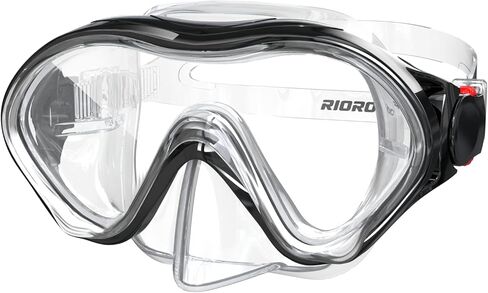 نظارات سباحة للأطفال مع غطاء للأنف، نظارات سباحة للأطفال الصغار من عمر 4 إلى 14 عامًا للأولاد والبنات والشباب، قناع غطس للأطفال ومعدات الغطس in Kuwait