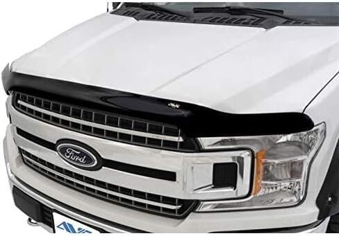 غطاء فتحة التهوية التلقائي [AVS] واقي غطاء محرك السيارة Bugflector II | يناسب 2008 - 2013 Ford Econoline Vans، 2008 - 2024 Ford E - 450 Super Duty، High Profile - Smoke | 25016 in Saudi Arabia