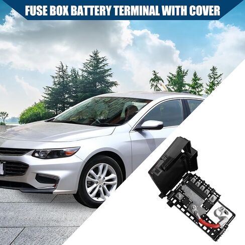 No.22966936 Fuse Box Battery Terminal with Cover for Cadillac XTS 2013,2015-2019/Inner Engine Compartment Fuse Block/Durable/1Pcs Black in Saudi Arabia