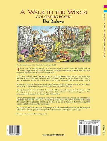 A Walk in the Woods (Dover Nature Coloring Book) in Saudi Arabia