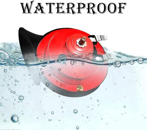 2 قطعة 300DB سوبر الصاخبة قطار القرن آلة تنبيه السيارة 12 فولت السيارات القرن مقاوم للماء الكهربائية الحلزون القرن الهواء القرن للشاحنات السيارات الدراجات النارية القوارب in Kuwait