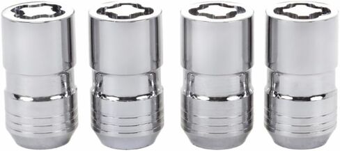 McGard Wheel Lock Nut Set For Acura MDX 2007-2020 | 4 Pack | Cone Seat | M14 x 1.5 | 21mm & 22mm Dual Hex | 1.639in. Length | Chrome in Saudi Arabia