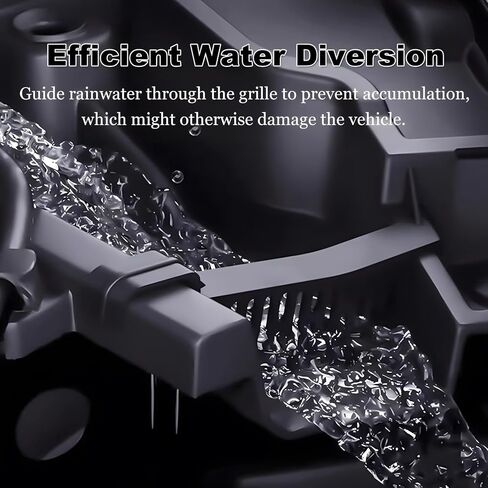 لصندوق حاجز الماء لغطاء محرك السيارة Tesla Model Y، قنوات شبكة توجيه المياه لصندوق السيارة الأمامي لملحقات Tesla Model Y 2024 2023 2022 2021، غطاء شبكي واقٍ متوافق مع الطراز Y (قطعتان/مجموعة) in Kuwait