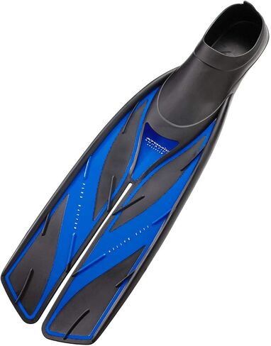 Atomic Aquatics Full Foot Split Fins (High Performance) 7.5-8.5 Blue in Saudi Arabia