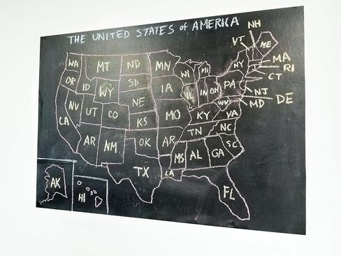 Teacher's Choice Self-Adhesive Chalkboard - Blackboard Wall Sticker - Over 6.5 feet Long (78.7" × 17.7") Chalk Included in Saudi Arabia