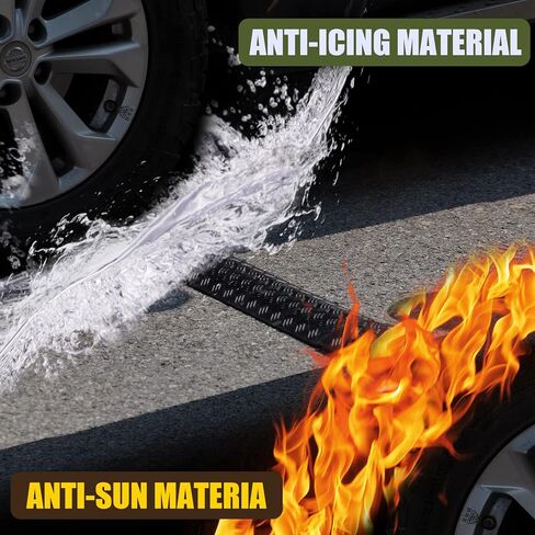 Floor Cord Cover Cable Protector, Ramp Rubber Floor Cord Concealer 1 Channel Heavy Duty Cable Protector for Indoor and Outdoor (Samll-2 Piece, Black) in Kuwait