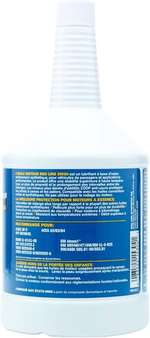 Red Line 15304 5W30 Synthetic Motor Oil - Quart (6 Pack) in Saudi Arabia