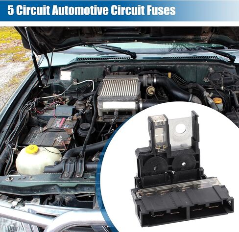 X AUTOHAUX 24380-79919 مصهر متعدد الكتل لنيسان جوك 2015-2017 لنيسان سنترا 2017-2019 5 دوائر صمامات دوائر السيارات 2438079919 in Kuwait