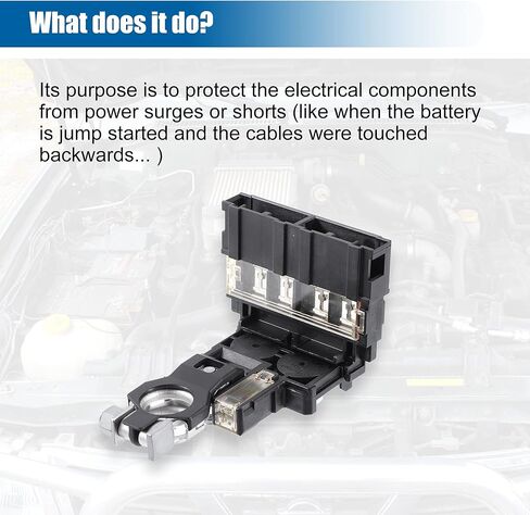 X AUTOHAUX 24380-79919 مصهر متعدد الكتل لنيسان جوك 2015-2017 لنيسان سنترا 2017-2019 5 دوائر صمامات دوائر السيارات 2438079919 in Kuwait