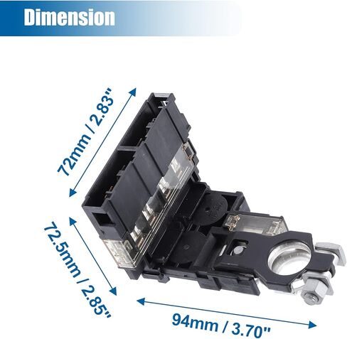 X AUTOHAUX 24380-79919 مصهر متعدد الكتل لنيسان جوك 2015-2017 لنيسان سنترا 2017-2019 5 دوائر صمامات دوائر السيارات 2438079919 in Kuwait