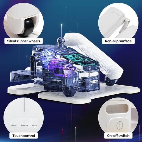 جهاز بيضاوي الشكل تحت المكتب، مدرب بيضاوي الشكل بسرعات قابلة للتعديل، جهاز تمرين دواسة الساق للمنزل والمكتب وصالة الألعاب الرياضية in Kuwait