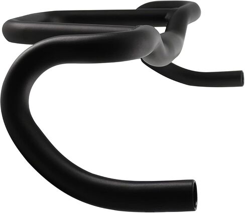 Bicycle Drop Handlebar Aluminum Alloy Round Tube Gravel Handlebar 31.8 Diameter, 420mm-520mm, 20mm Sink Height, for Touring Bikes in Saudi Arabia