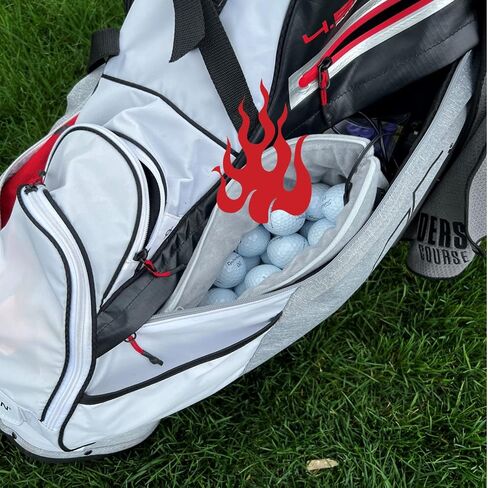 HOT BALLS Golf Ball Heater Warmer Pouch Heat Balls Up to 125 Degree Core Temperature ~Longer Distance With Driver ~Better Compression ~Better Feel & Spin In Cool Weather Less Sting On Miss Hits USB in Saudi Arabia