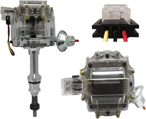 موزع HEI جديد متوافق مع Ford 260 289 302 V8 SBF 6 Bolt Main Direct Fit HEI Assembly in Kuwait