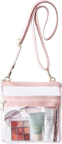 Clear Purses for Women Stadium Clear Bag Stadium Approved Crossbody Purse Tote Bags for Concerts Sports Work in Kuwait