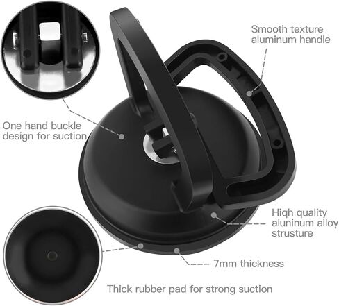 PDR Hail Damage Repair Tools Kit, Car Dent Puller, Hail Repair Tools, Dent Lifter for Hail Repair, PDR for Car (Black) in Saudi Arabia