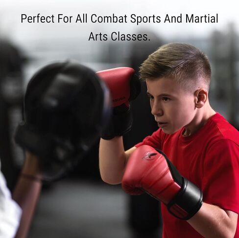 Hayabusa T3 Boxing Gloves for Kids and Teens Wrist and Knuckle Protection, Dual-X Hook and Loop Closure, Splinted Wrist Support, 5 Layer Foam Knuckle Padding in Saudi Arabia