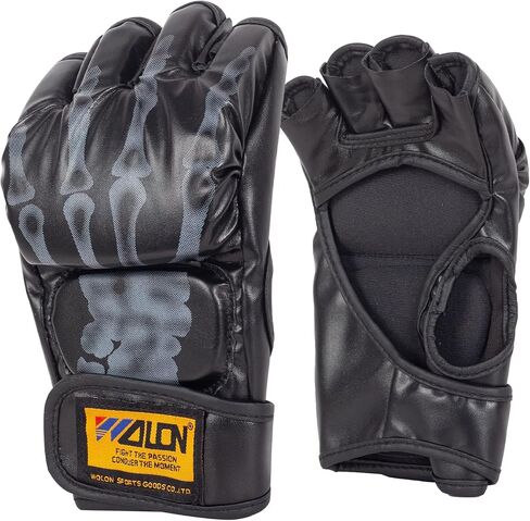 Boxing Gloves, Half Finger Kickboxing Training Gloves,Grappling Gloves,Punching Bag Mitts, Fight Gloves for Men&Women in Saudi Arabia