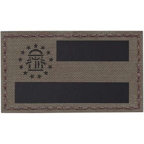 mult1cam IR Georgia State Flag 2x3.5 Infrared IFF Tactical Morale Touch Fastener Patch