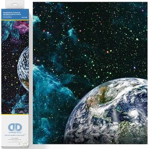DIAMOND DOTZ ® - Mysterious Universe, Full Drill, Round Dotz, Diamond Painting Kits, Diamond Art Kits for Adults, Gem Art, Diamond Art, Kits, 12.6"x32.3"