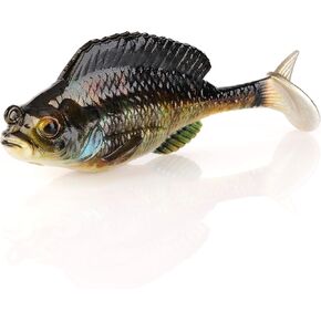 Savage Gear Structure Gill Fishing Bait, 3/8 oz, Crappie, Realistic Contours, Colors and Movement, Durable Construction, Weedless Design, Photoprint Finish