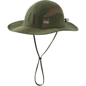 قبعة الشمس الرجالية من Home Prefer بعامل حماية من الأشعة فوق البنفسجية 50+ قبعة واسعة الحواف للحماية من الأشعة فوق البنفسجية لصيد السمك in Kuwait