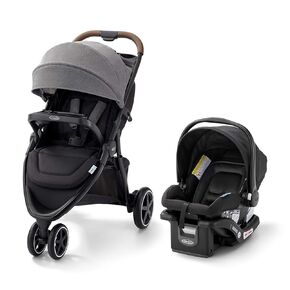 Graco® Outpace™ LX All-Terrain Travel System – Stroller Car Seat Combo Includes SnugRide 30 Lite Infant Car Seat, Briggs